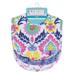 Photo 2 Waverly Santa Maria 3 Pack Bib Set