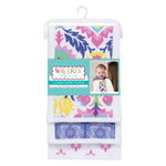 Photo 2 Waverly Santa Maria 3 Pack Jumbo Burp Cloth Set