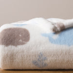 Photo 6 Whales Plush Baby Blanket