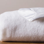 Photo 6 White Plush Baby Blanket