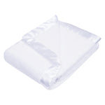 Photo 3 White Plush Baby Blanket
