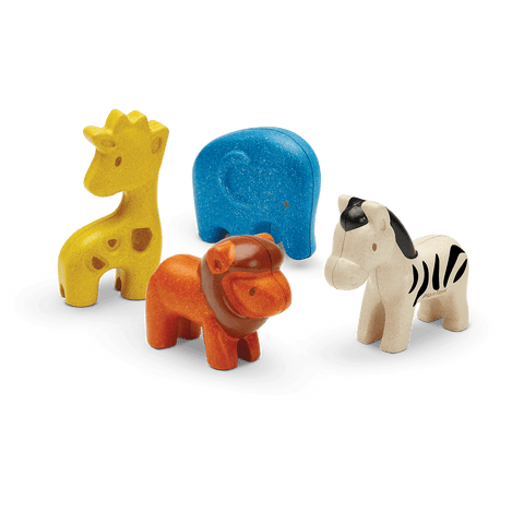 Wild Animals Figure Set  of 4 - 6128