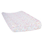 Photo 1 Wild Forever Floral Changing Pad Cover