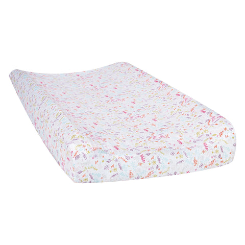 Wild Forever Floral Changing Pad Cover