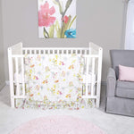 Photo 1 Wildflowers 3 Piece Crib Bedding Set