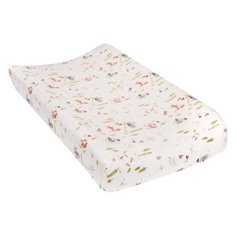 Winter Woods Deluxe Flannel Changing Pad Cover