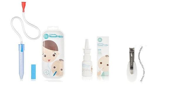 With Travel case includes also NailFrida Saline and SniperClipper Set