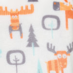 Photo 2 Woodland Moose Plush Changing Pad Cover